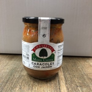 CARACOLES CON JAMÓN MONTE CORONA CARACOLES CON JAMÓN MONTE CORONA