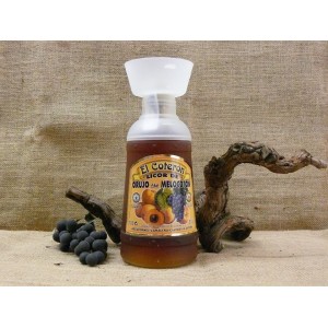 LICOR DE ORUJO CON MELOCOTÓN ELCOTERÓN 70CL.