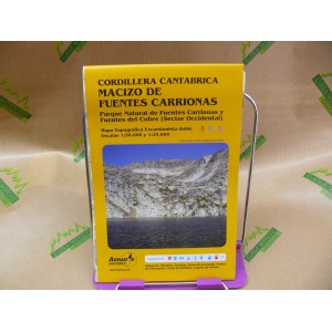 MAPA PICOS DE EUROPA MACIZO -FUENTES CARRIONAS MAPA PICOS DE EUROPA MACIZO -FUENTES CARRIONAS