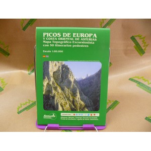 MAPA PICOS DE EUROPA Y COSTA ORIENTAL DE ASTURIAS