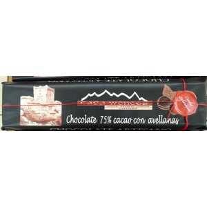 CHOCOLATE 52% NEGRO CON AVELLANAS CASA WENCES 300gr. CHOCOLATE 52% NEGRO CON AVELLANAS CASA WENCES 300gr.