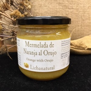 MERMELADA DE NARANJA AL ORUJO LIEBANARTESANA