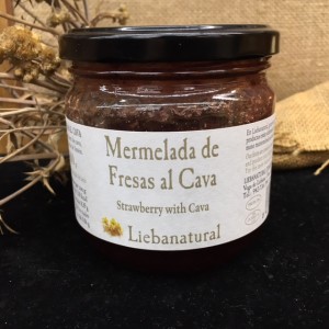 MERMELADA DE FRESA AL CAVA LIEBANARTESANA MERMELADA DE FRESA AL CAVA LIEBANARTESANA