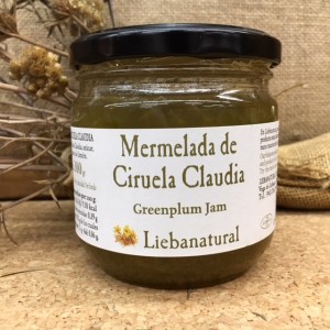 MERMELADA DE CIRUELA CLAUDIA LIEBANARTESANA